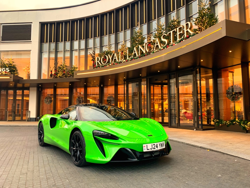 McLaren Artura Spider Review: Royal Lancaster Hotel