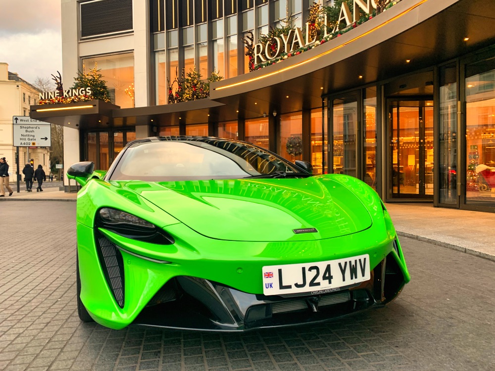 McLaren Artura Spider Review: Royal Lancaster Hotel