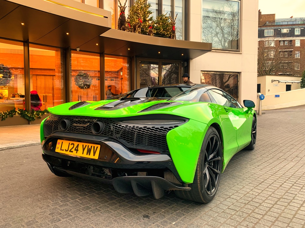 McLaren Artura Spider Review: Royal Lancaster Hotel