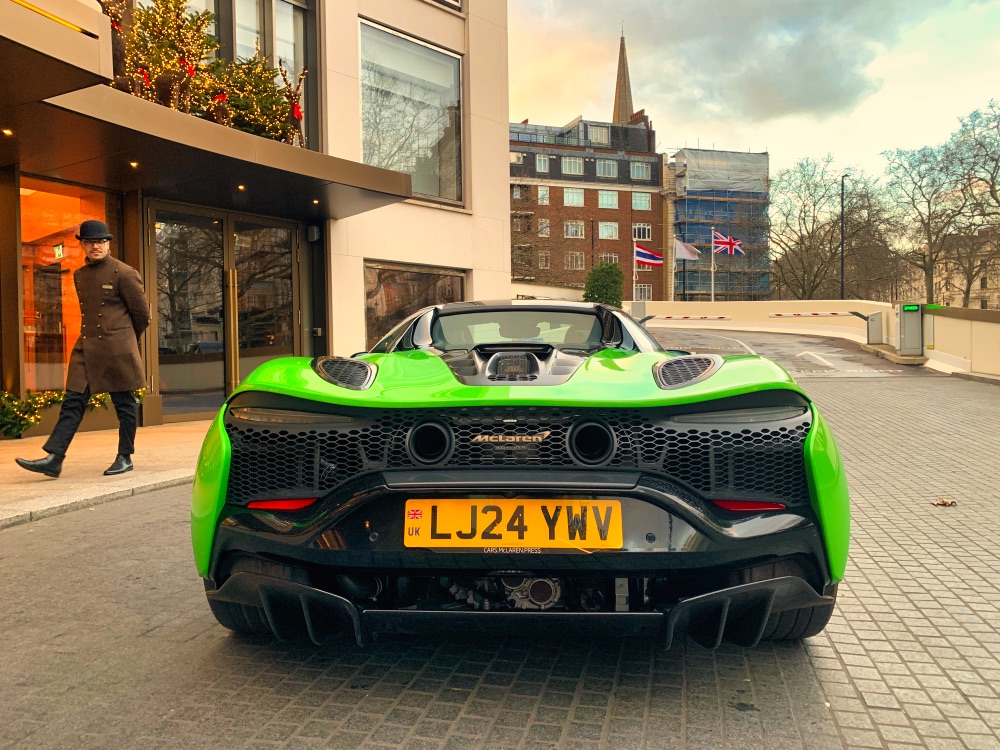 McLaren Artura Spider Review: Royal Lancaster Hotel