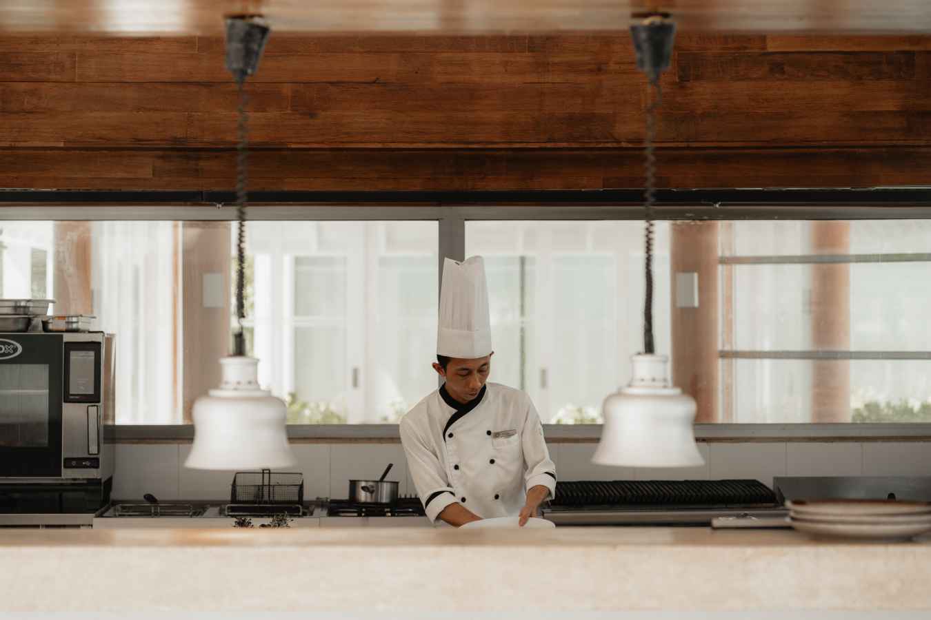 Chefs hard at work at Olhuveli