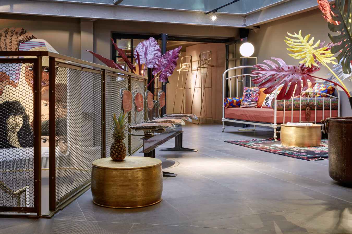 lobby 25hoursHotel Terminus Nord, Paris