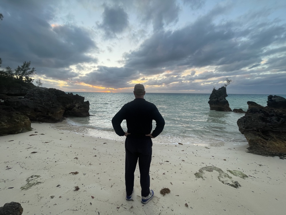 The author at Horseshoe Bay