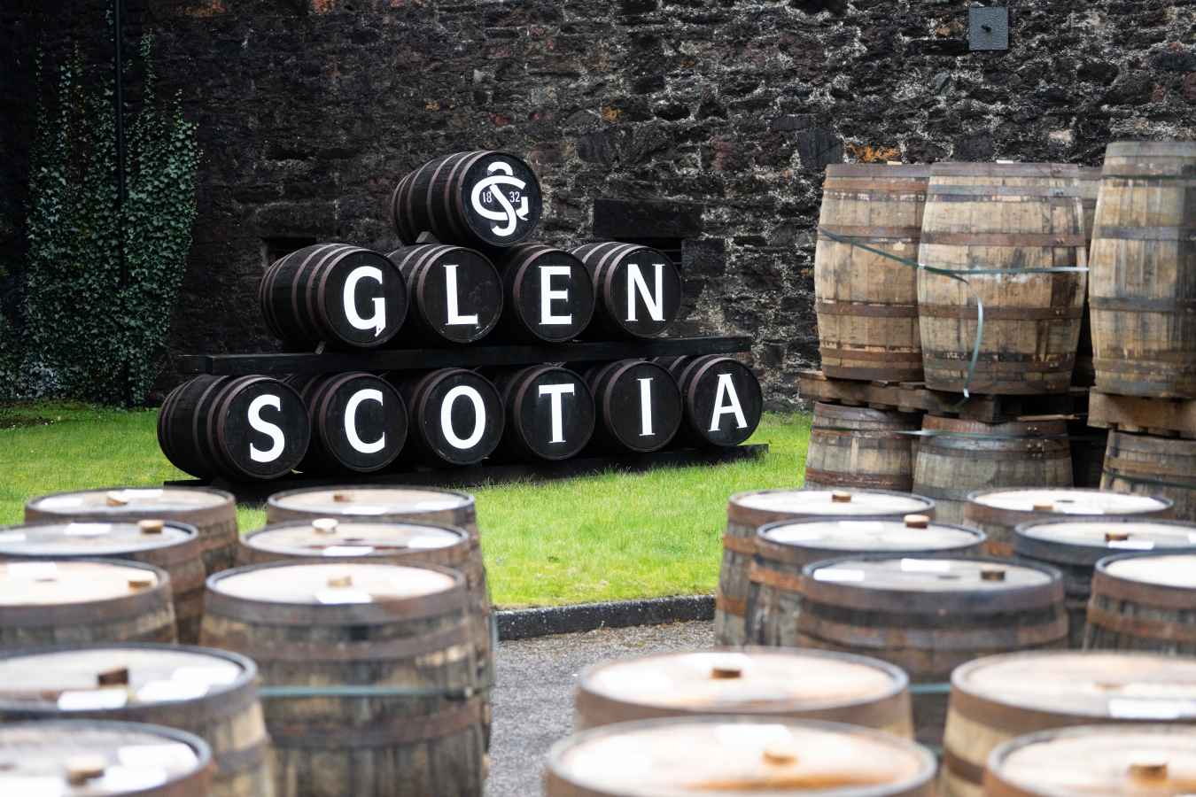 At the distillery