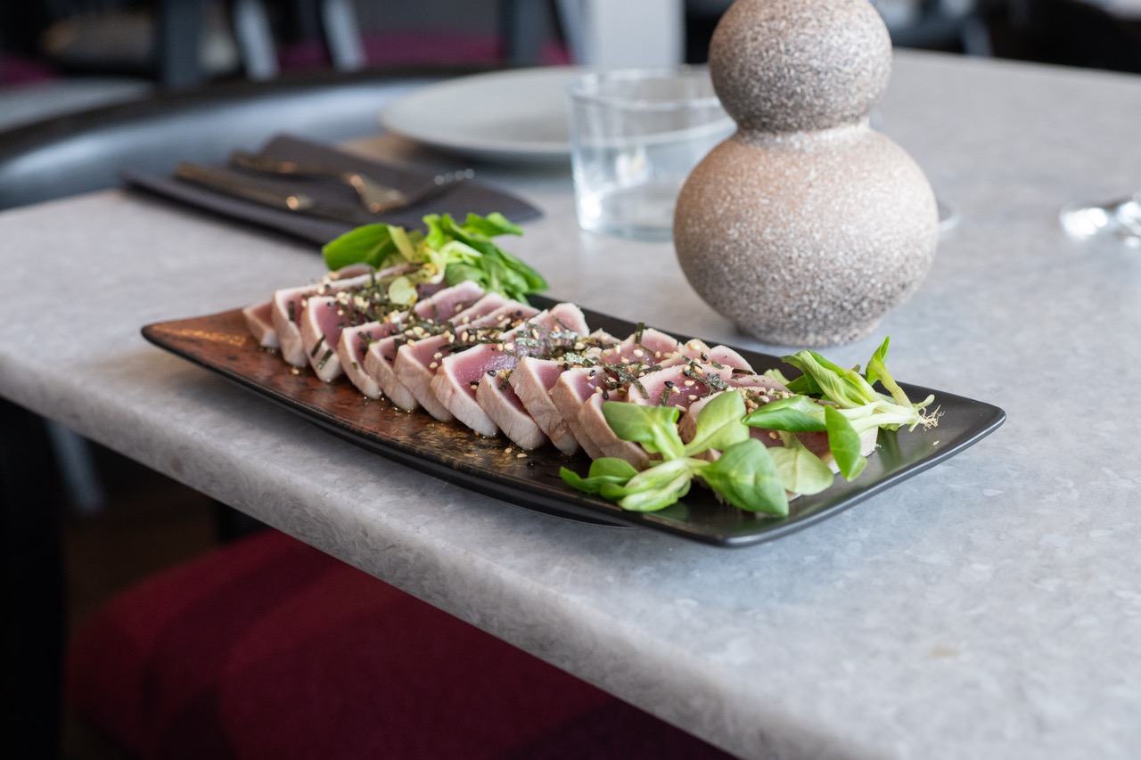 Seared tuna