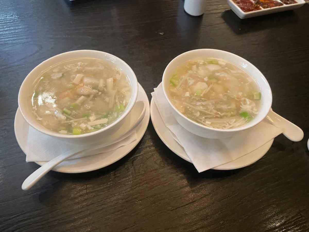 Diced Seafood & Beancurd in Thick Soup