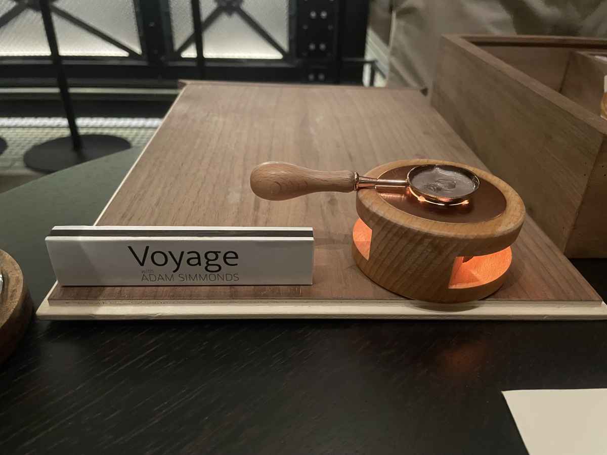 Voyage with Adam Simmonds