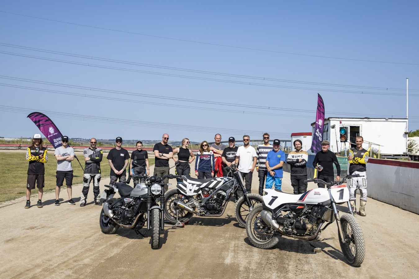 Royal Enfield Slide School-FT450