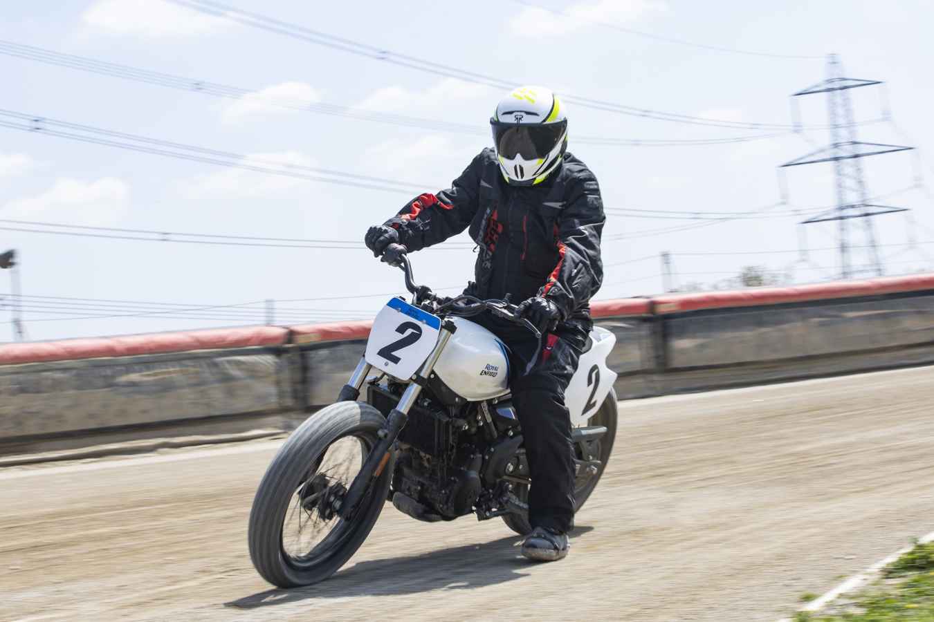 Royal Enfield Slide School-FT450