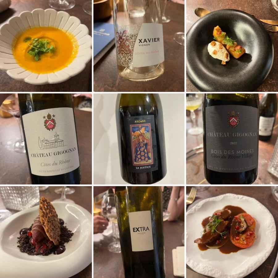 Dinner at Le Goût du Jour