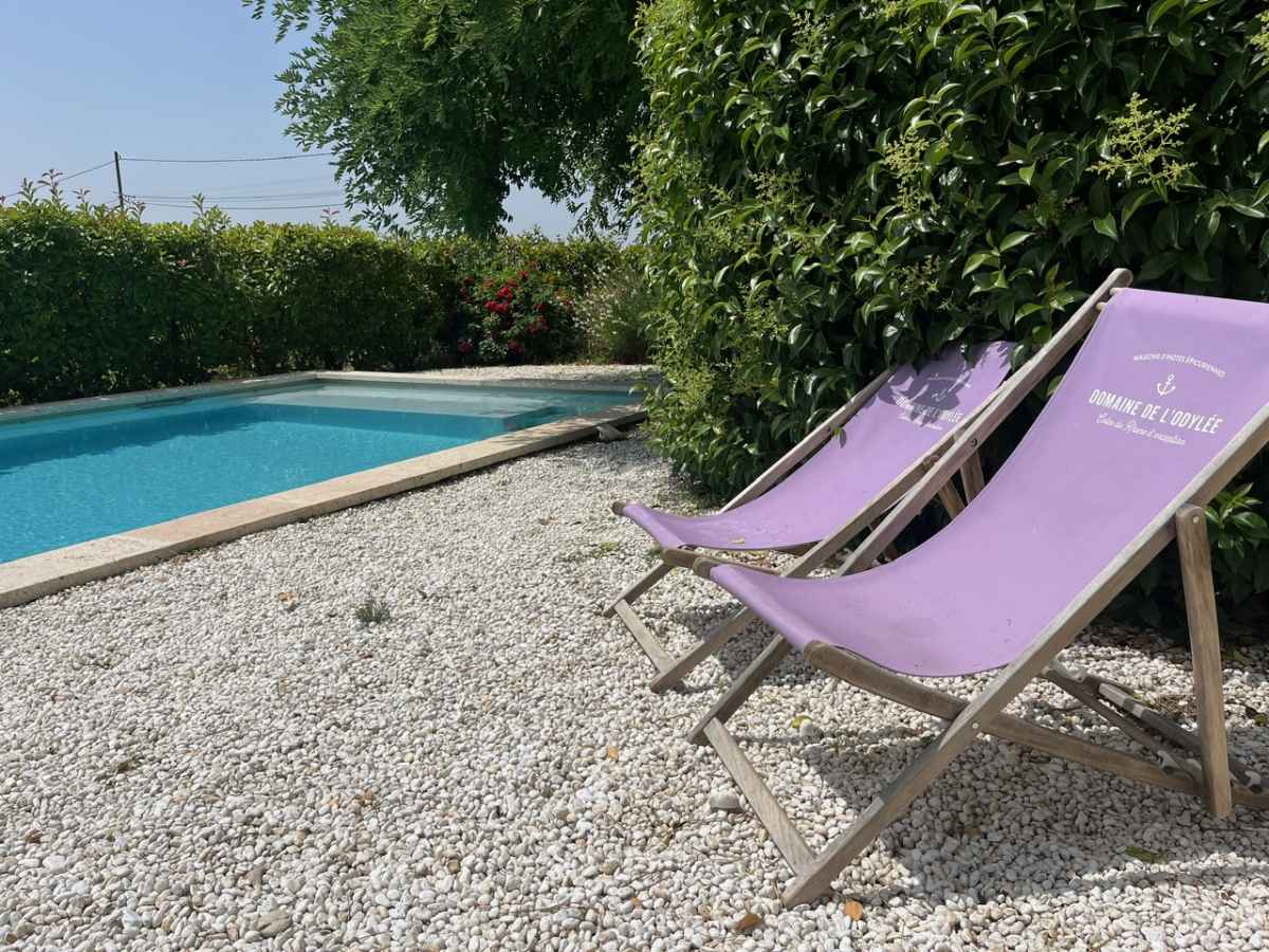 Pool at Domaine de l’Odylée