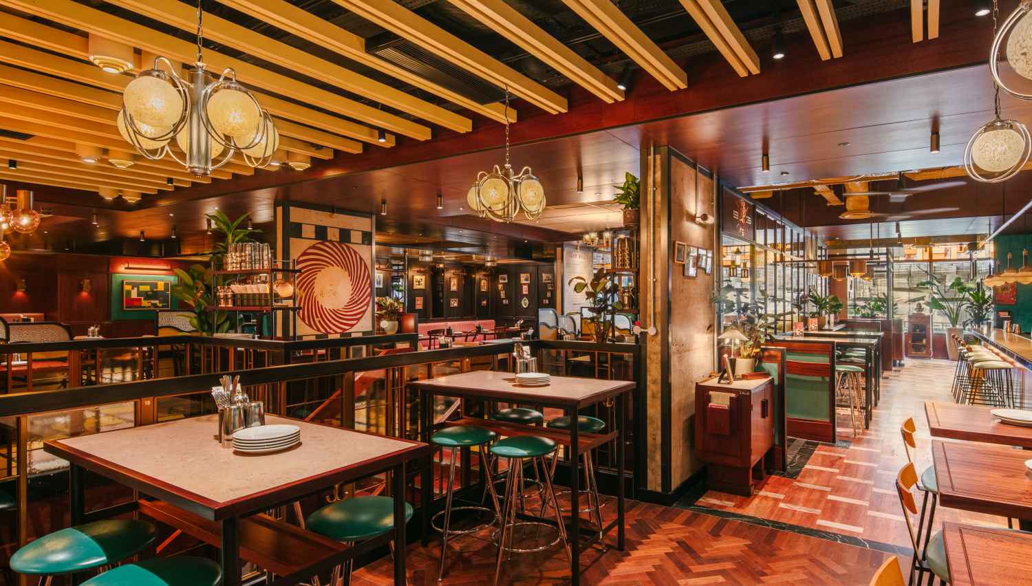 Dishoom, Glasgow interior Dishoom, Glasgow interior