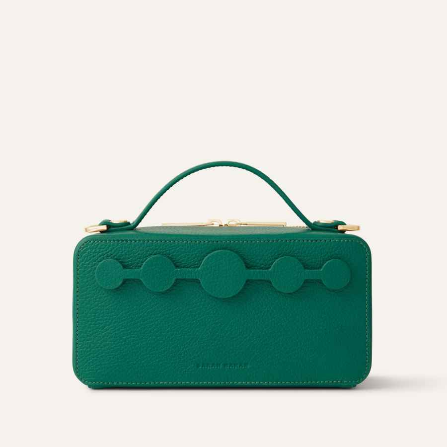 Marie Camera bag with gold hardware