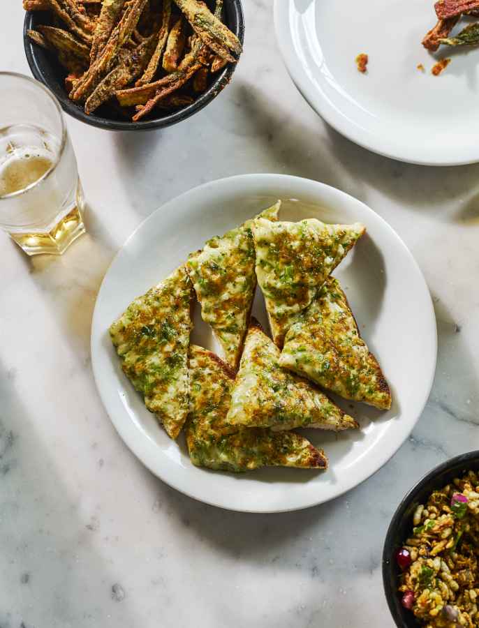Dishoom Chilli cheese toast Dishoom Chilli cheese toast