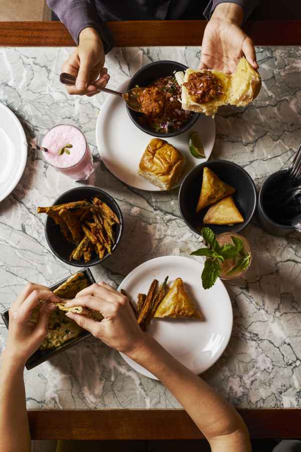 Dishoom selection of starters Dishoom selection of starters
