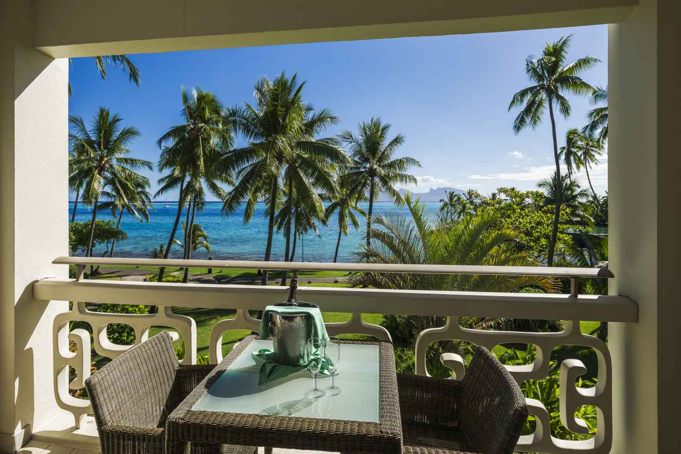 View from balcony of classic room