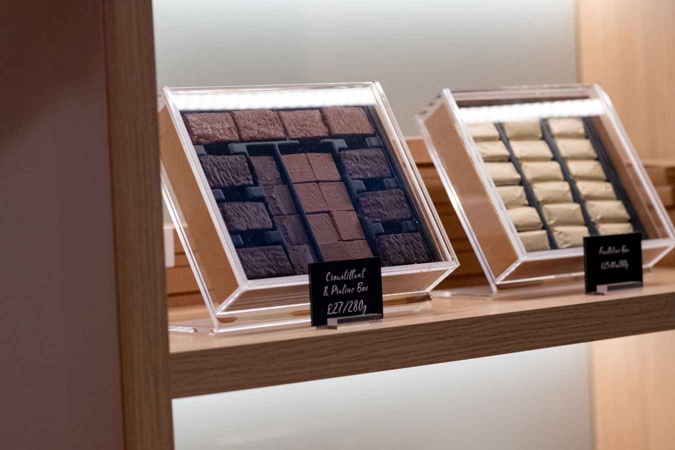 The chocolate is sensational