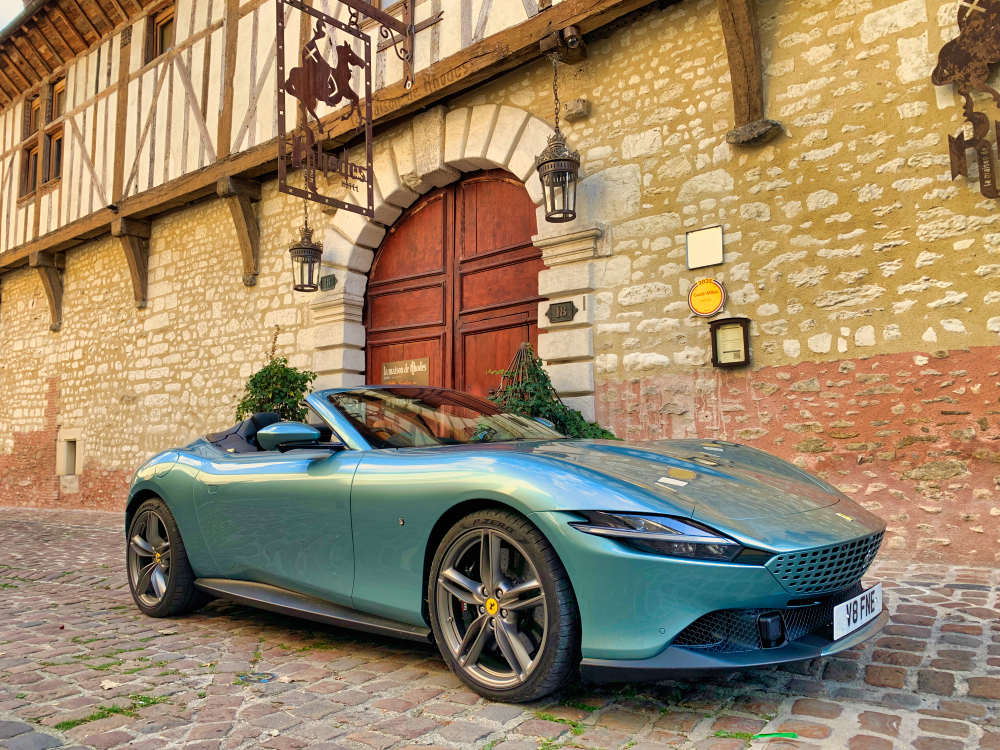 Ferrari Roma Spider Tour Review: Troyes
