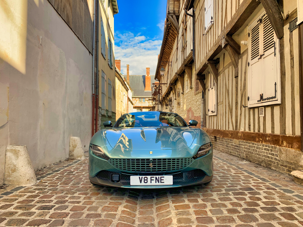 Ferrari Roma Spider Tour Review: Troyes
