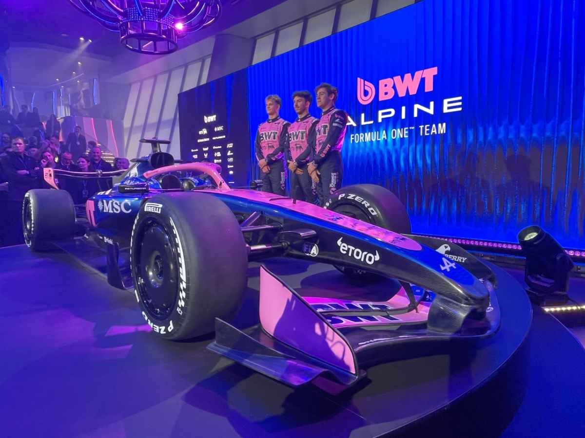 BWT ALPINE F1 LAUNCH