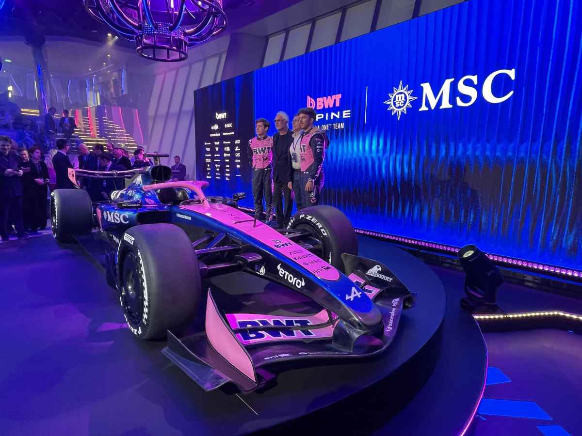 BWT ALPINE F1 LAUNCH
