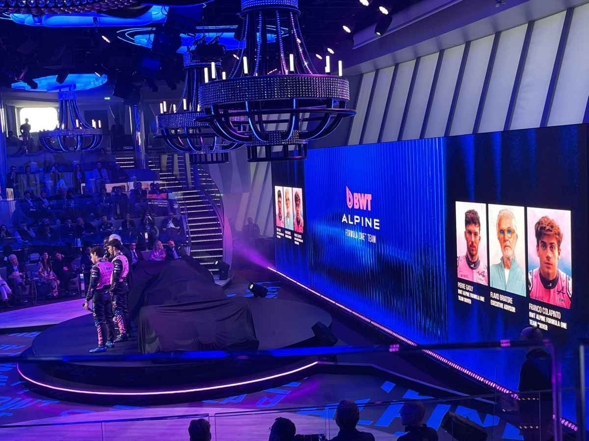 BWT ALPINE F1 LAUNCH