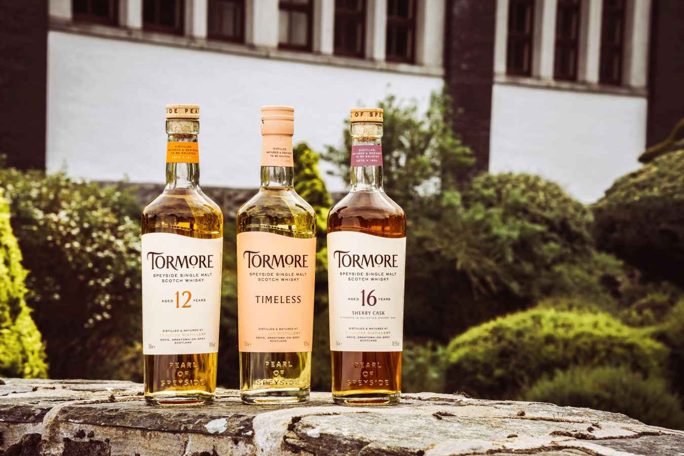 The range of whisky 