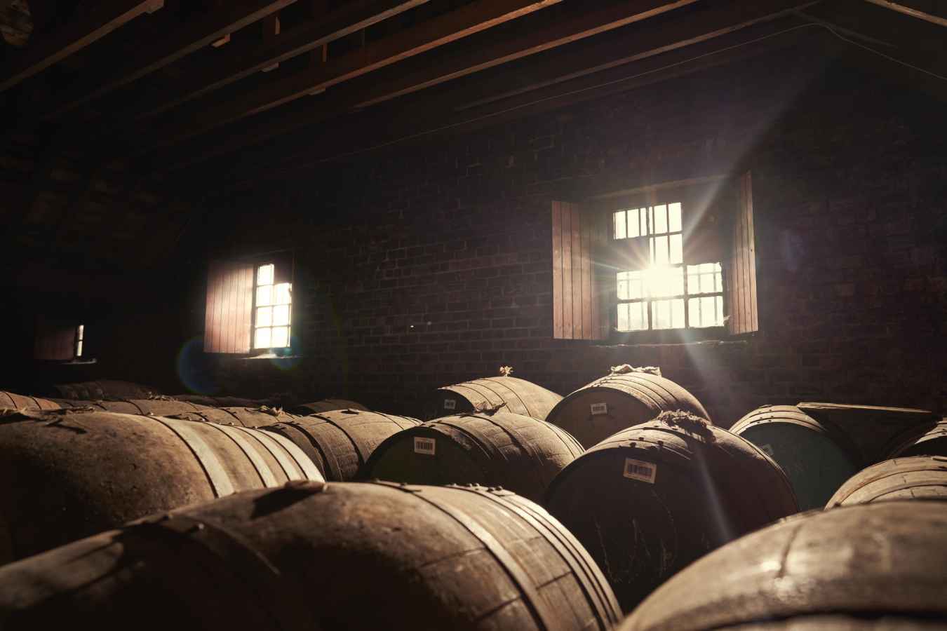 The barrel room