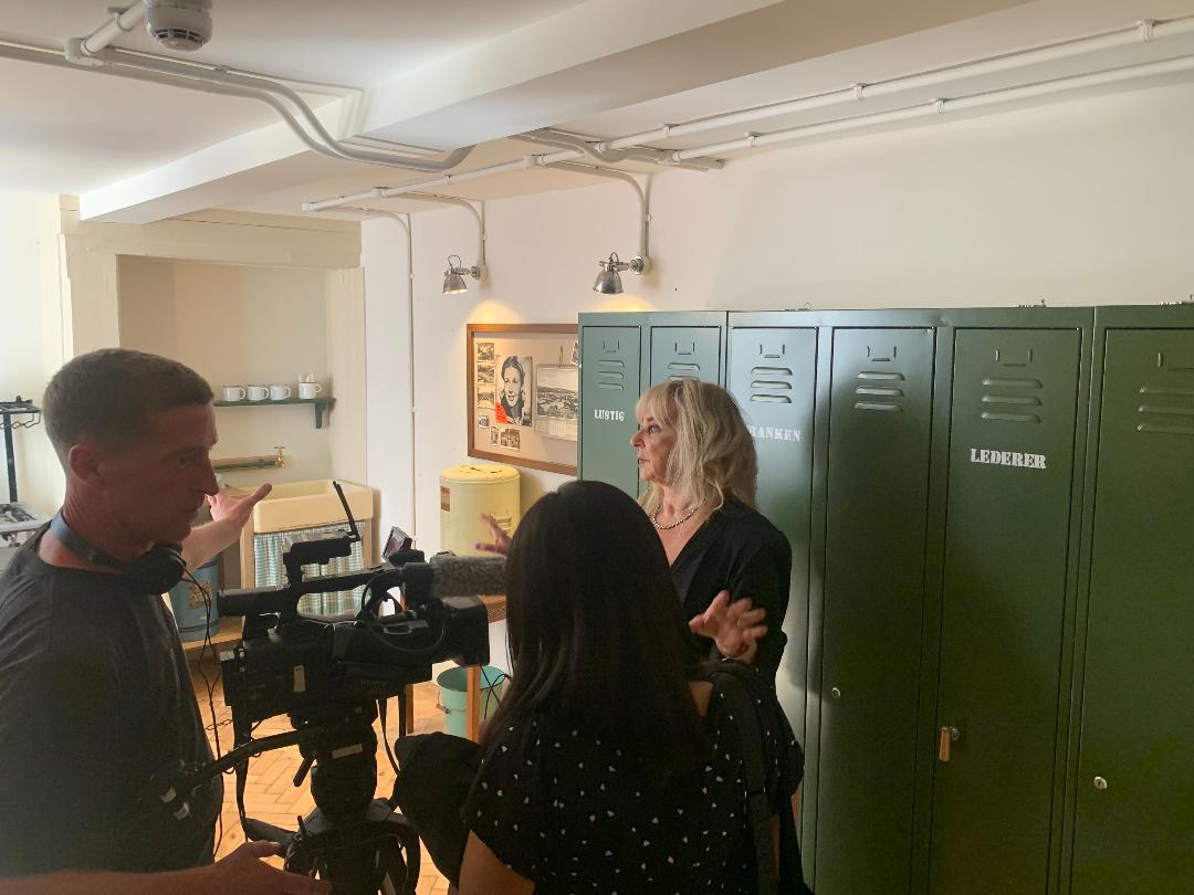 Actress Helen Lederer TV interview