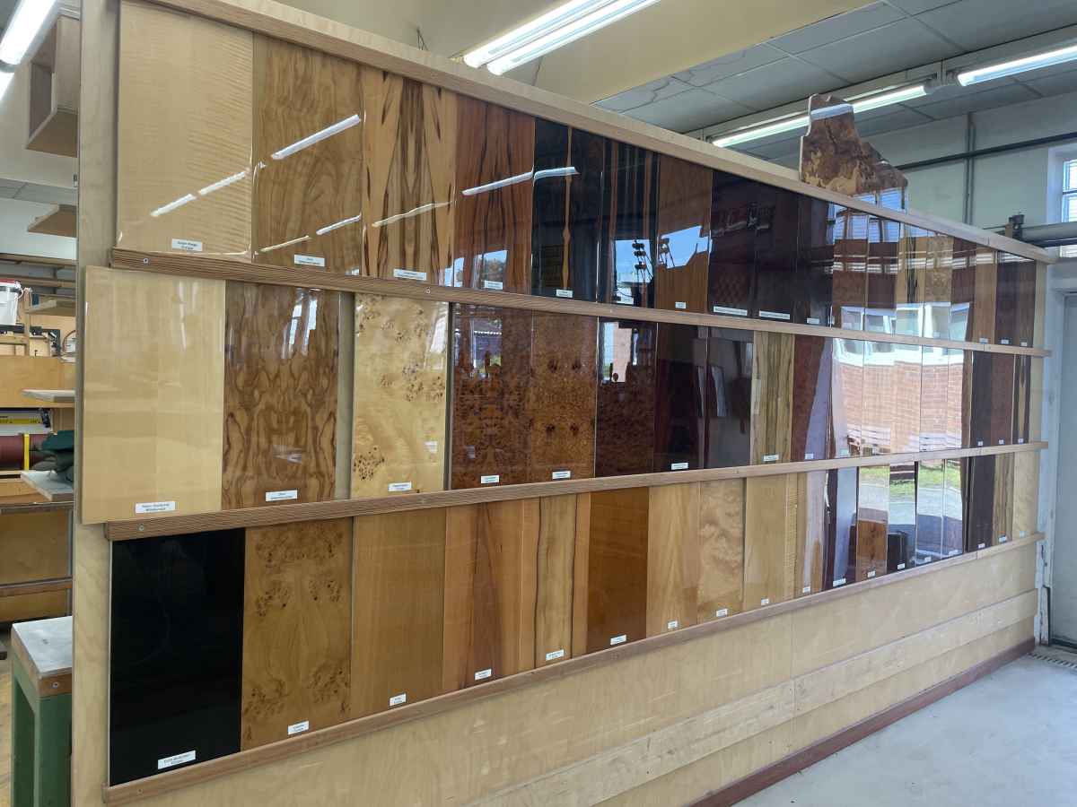 STEINWAY & SONS - WOOD TYPES