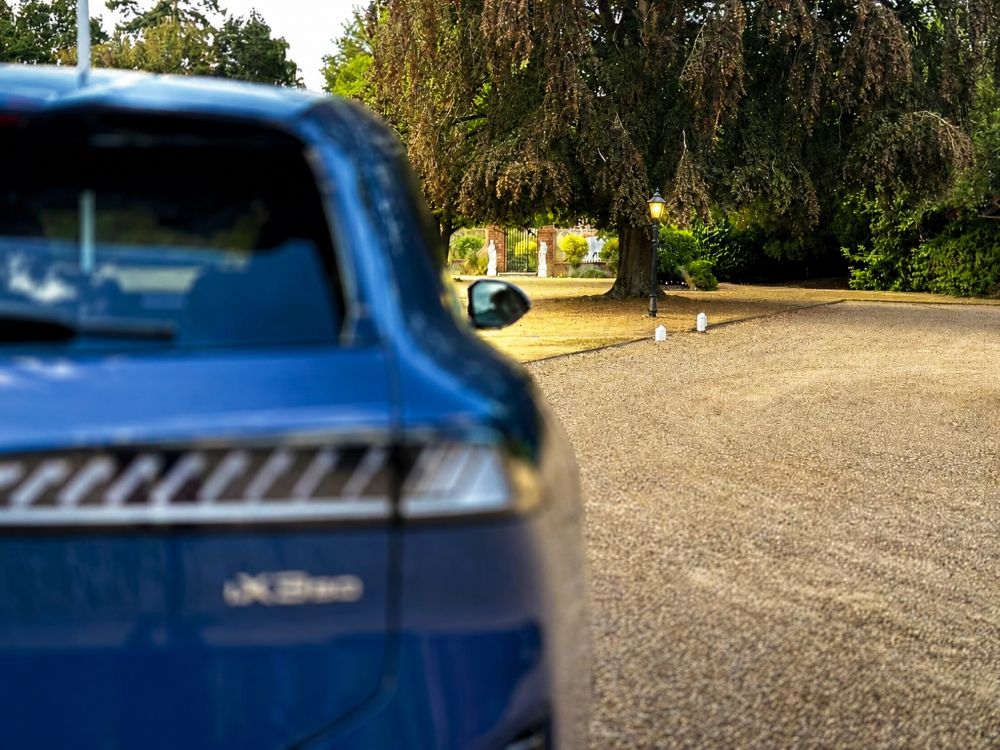 BMW iX3 at Royal Berkshire