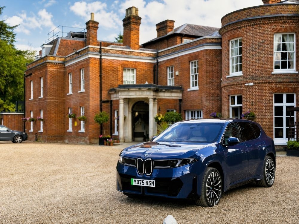 BMW iX3 at Royal Berkshire