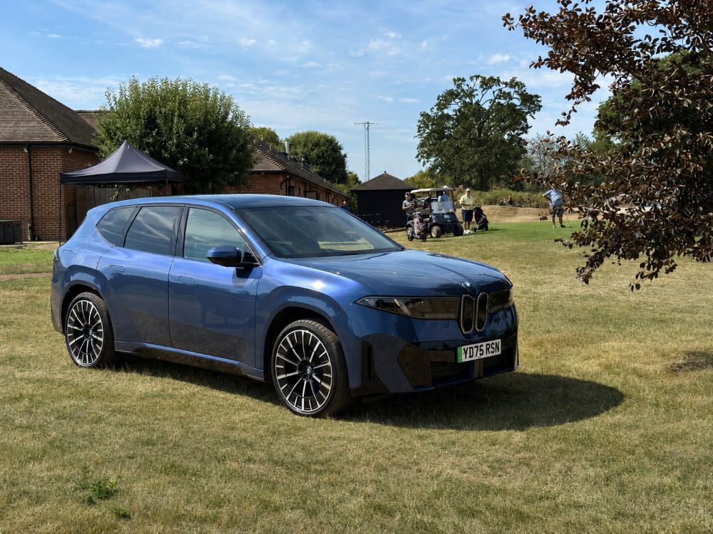 BMW iX3 at Royal Ascot Golf Club 