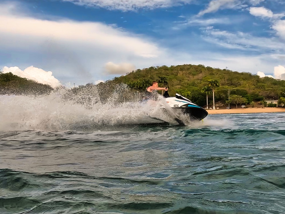 Real Paradise Antigua Jet Ski Safari Hawksbill Bay