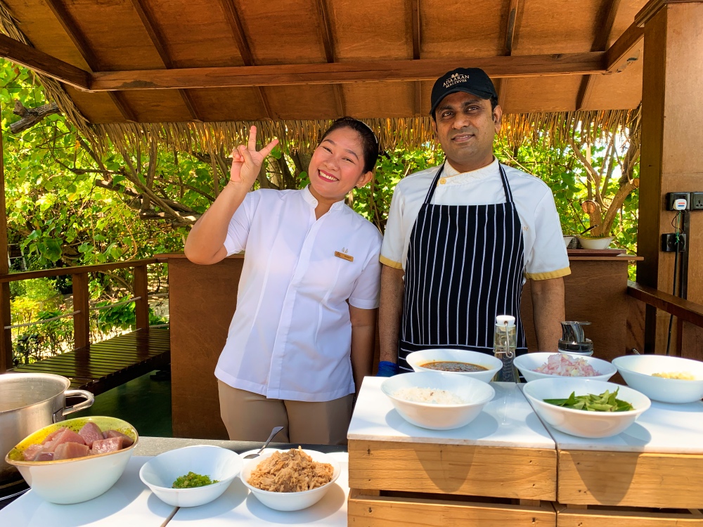 Adaaran Prestige Vadoo Maldives Cooking Class