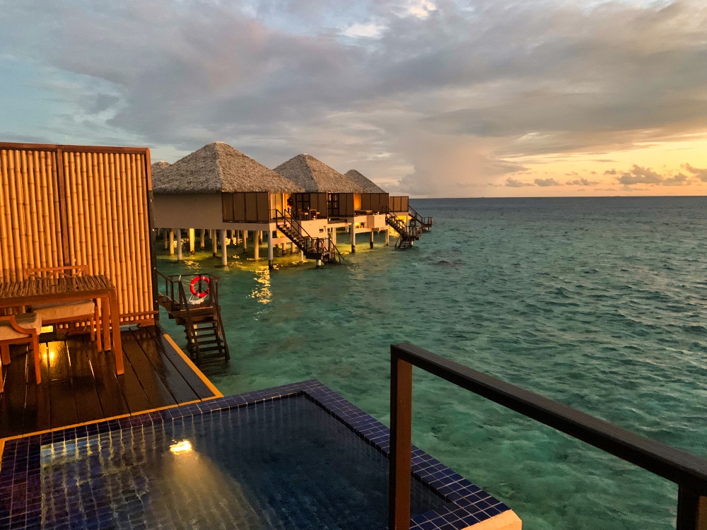 Adaaran Prestige Vadoo Maldives Water Villa View