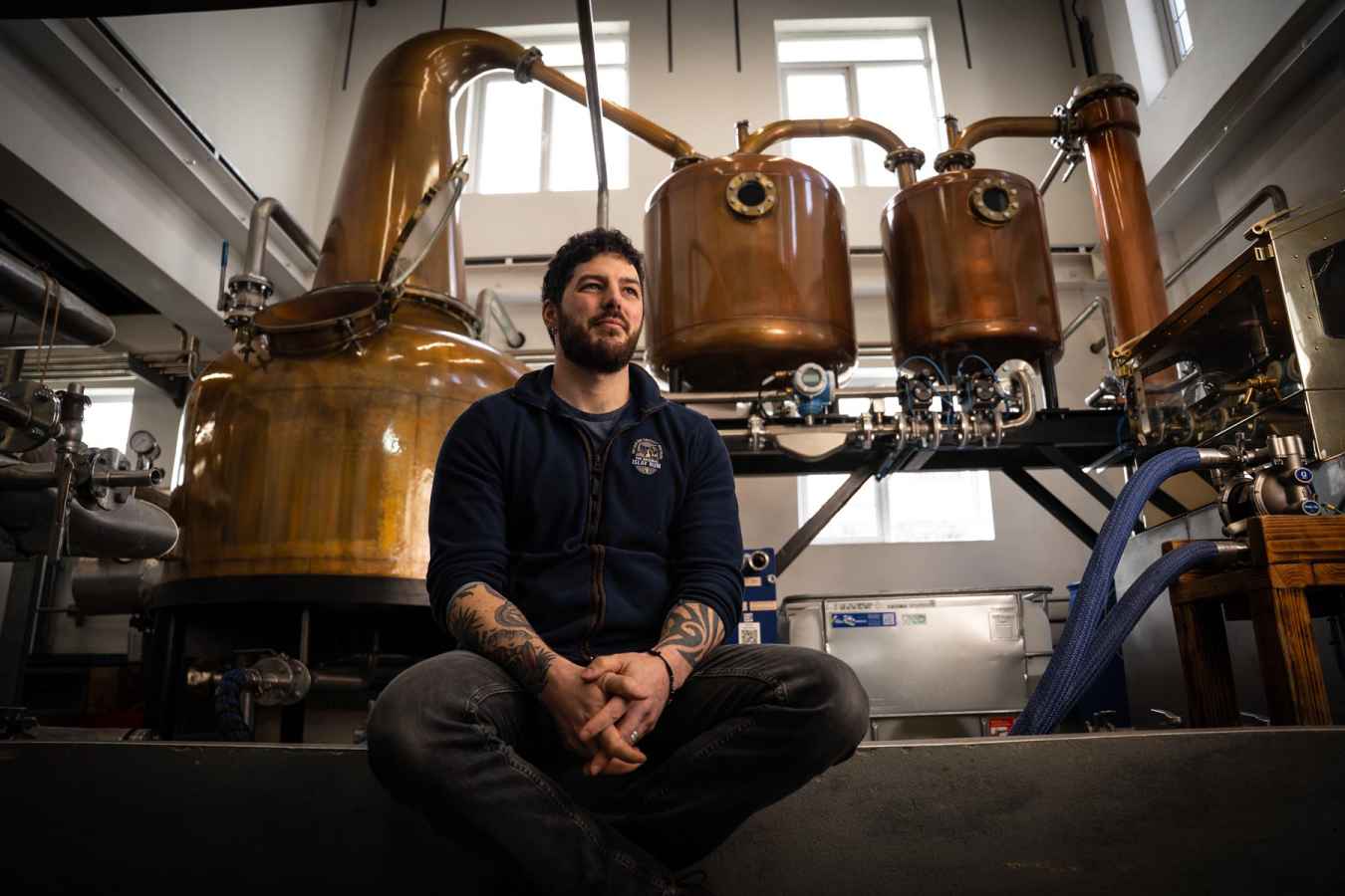 Ben Inglis of The Islay Rum Distillery