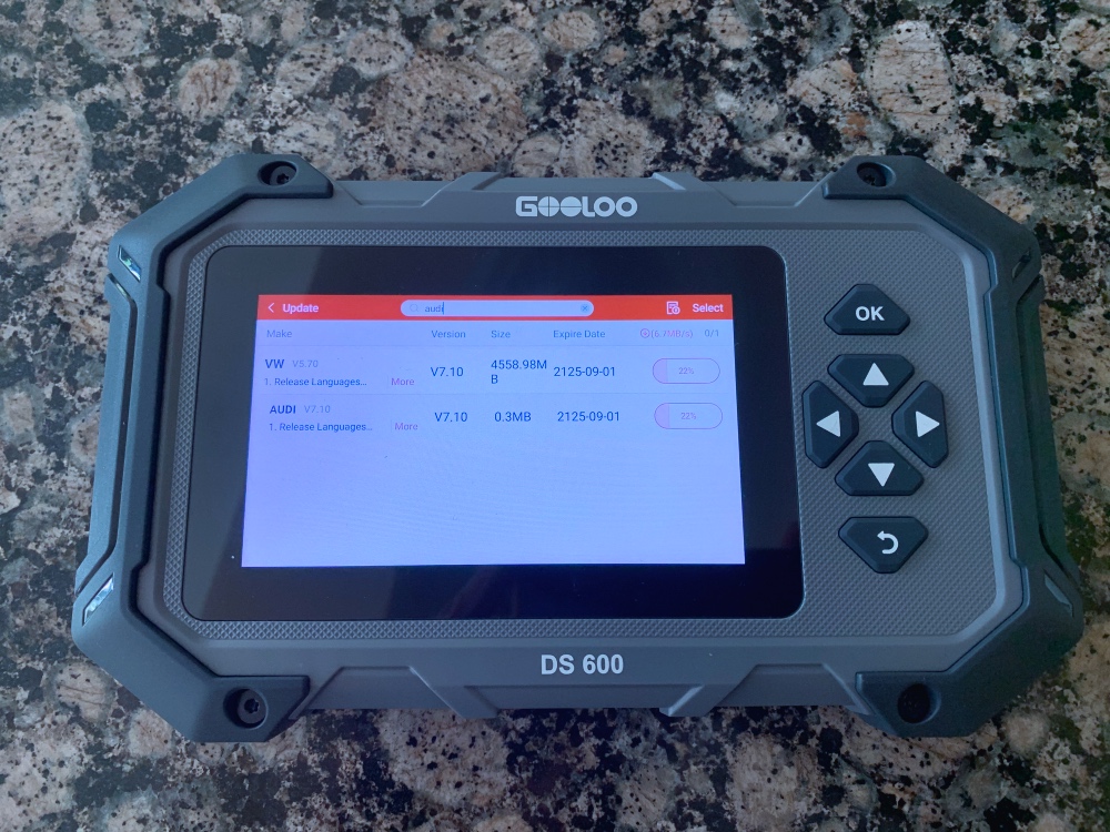 Gooloo DS600 Car Scanner Review