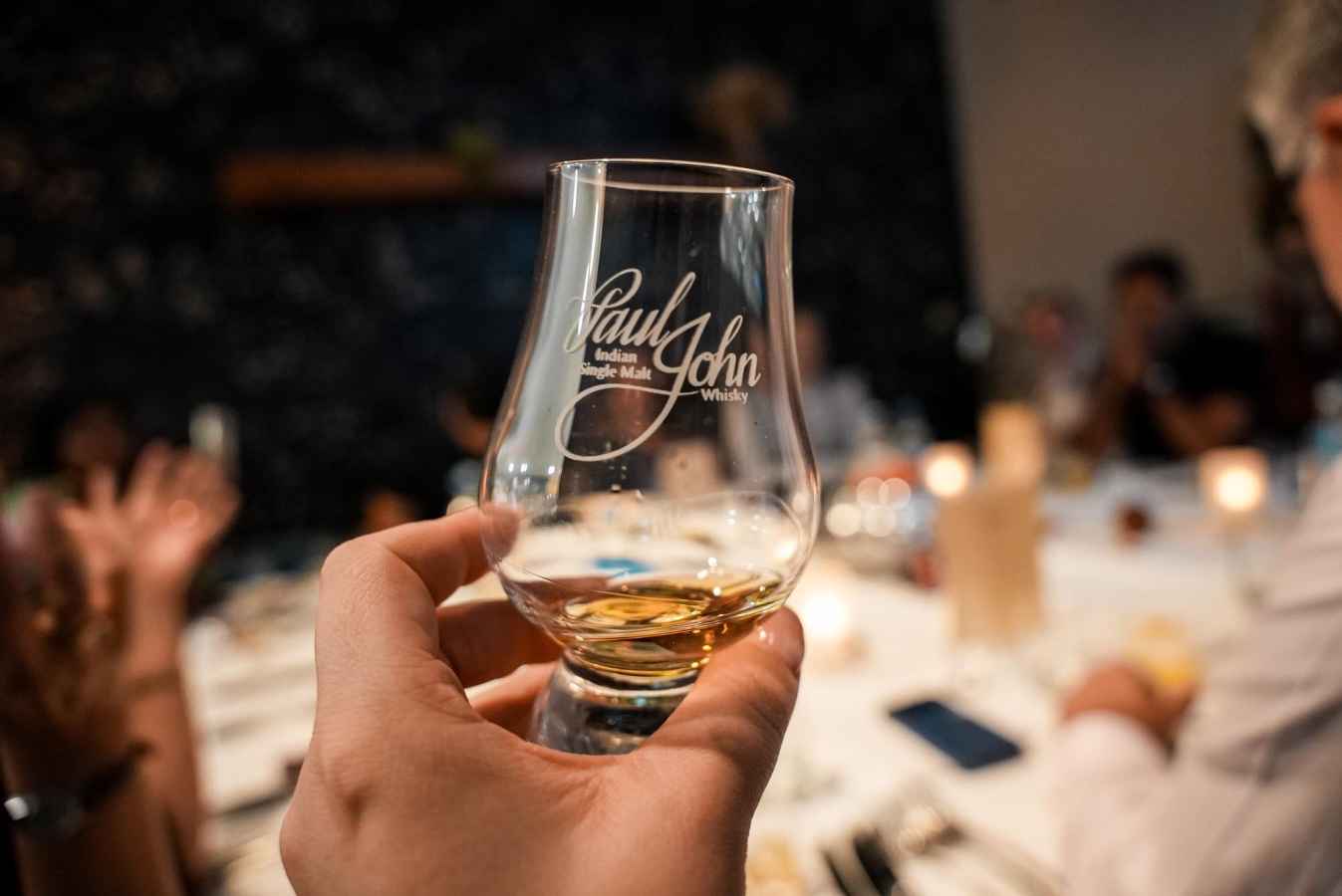 Tasting in a Glencairn Glass