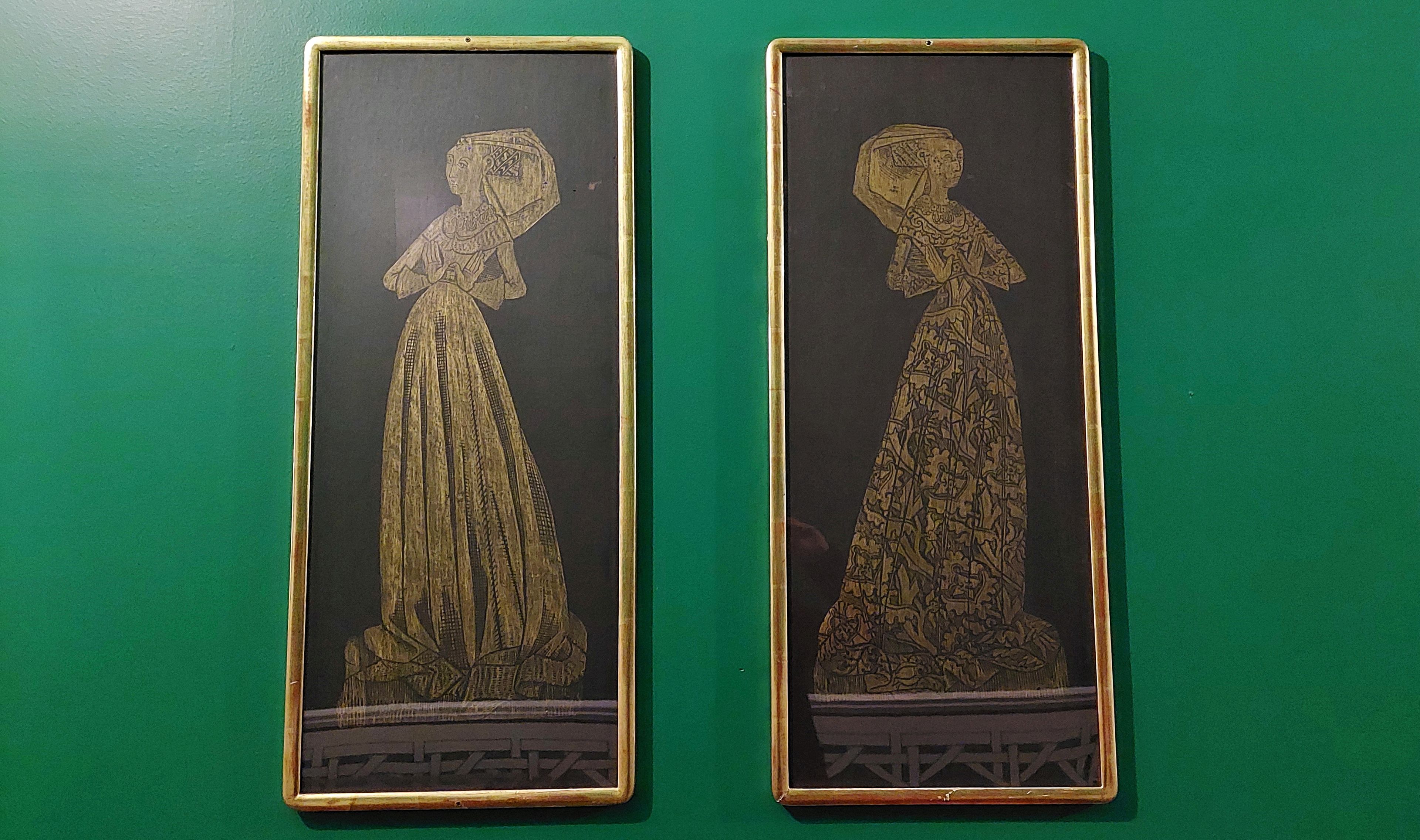Margaret Bernard Peyton on Grand Hotel wall