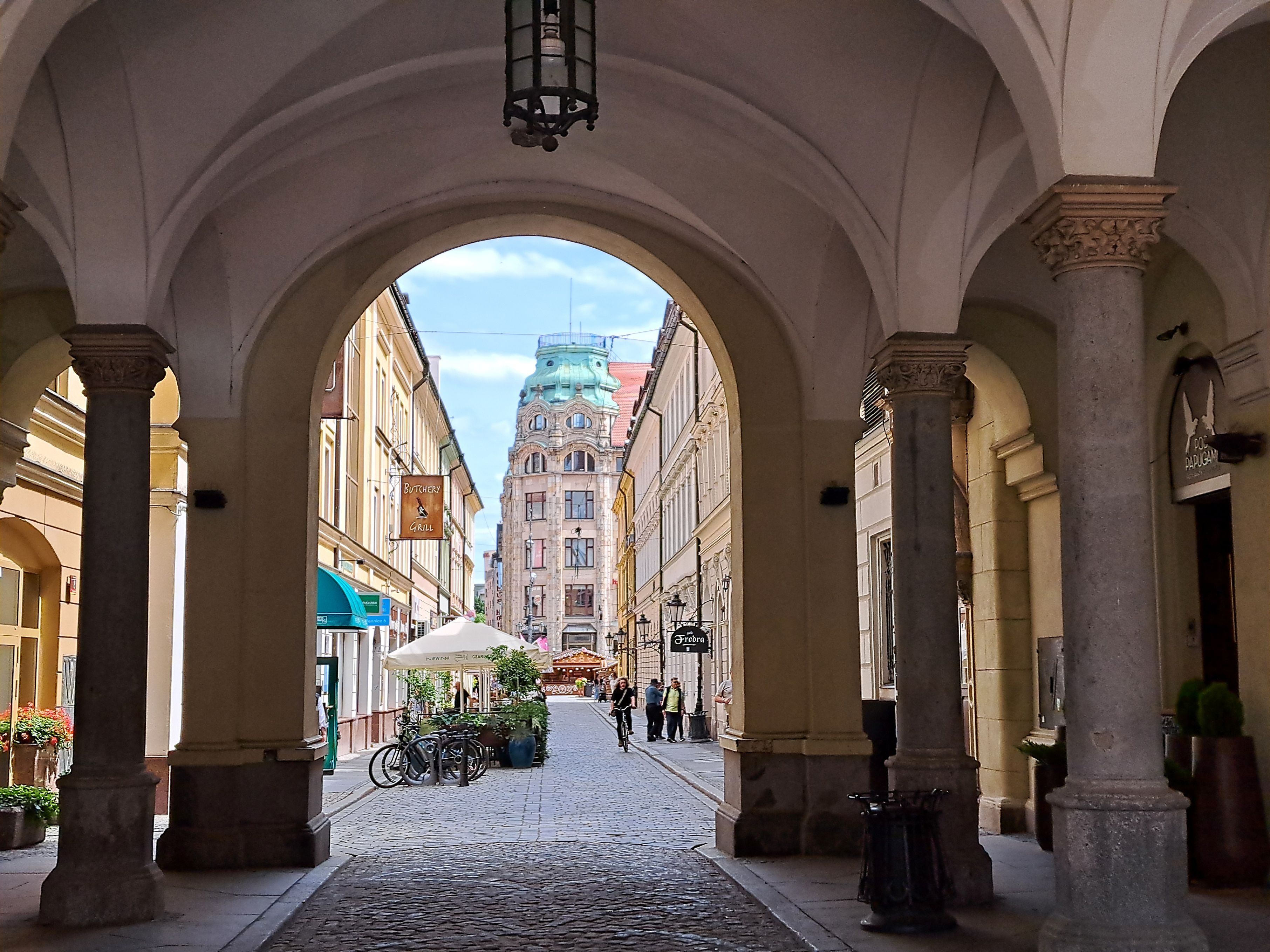 Cobbled streets