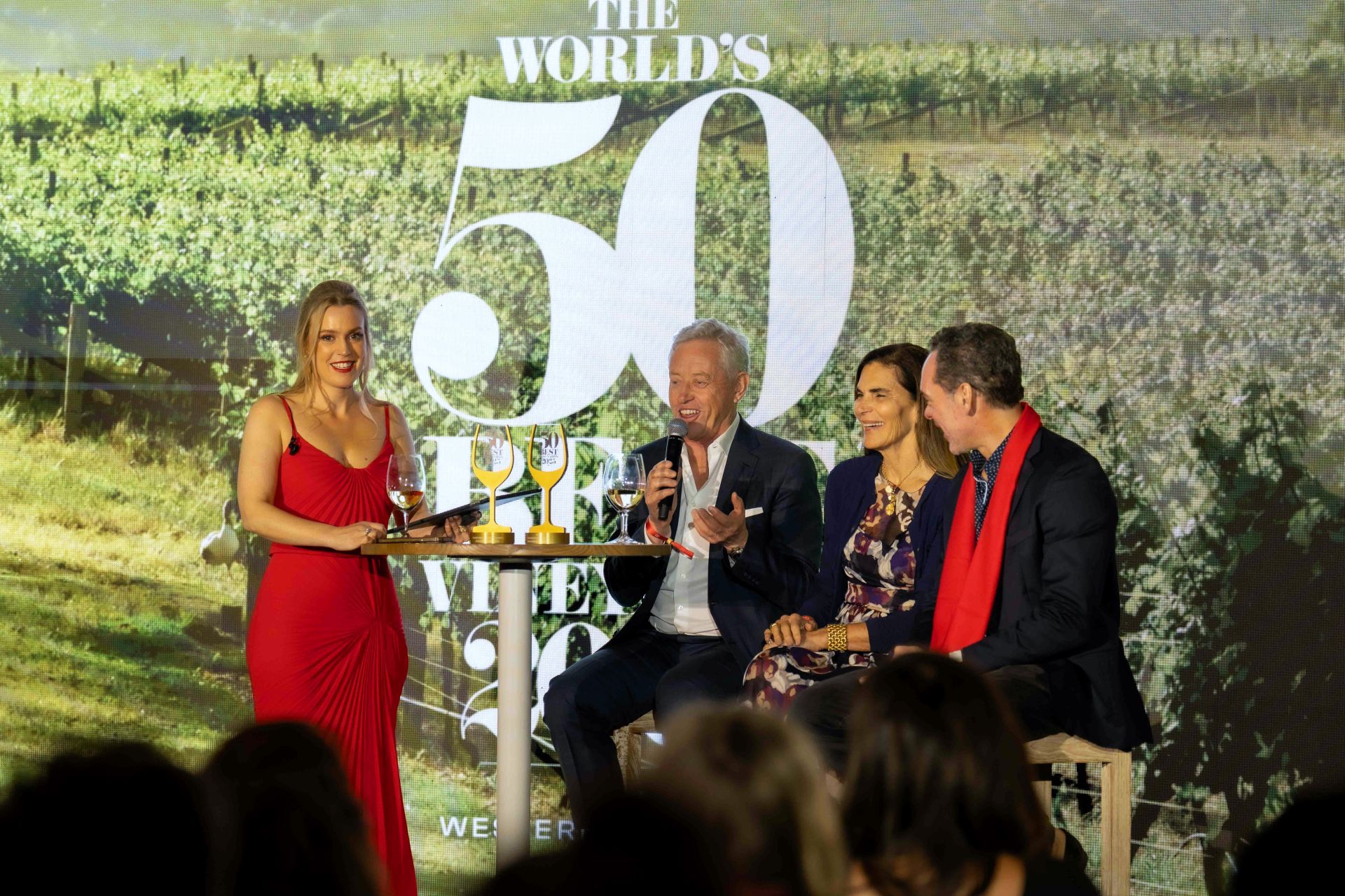 awards ceremony in Margaret River, Western Australia