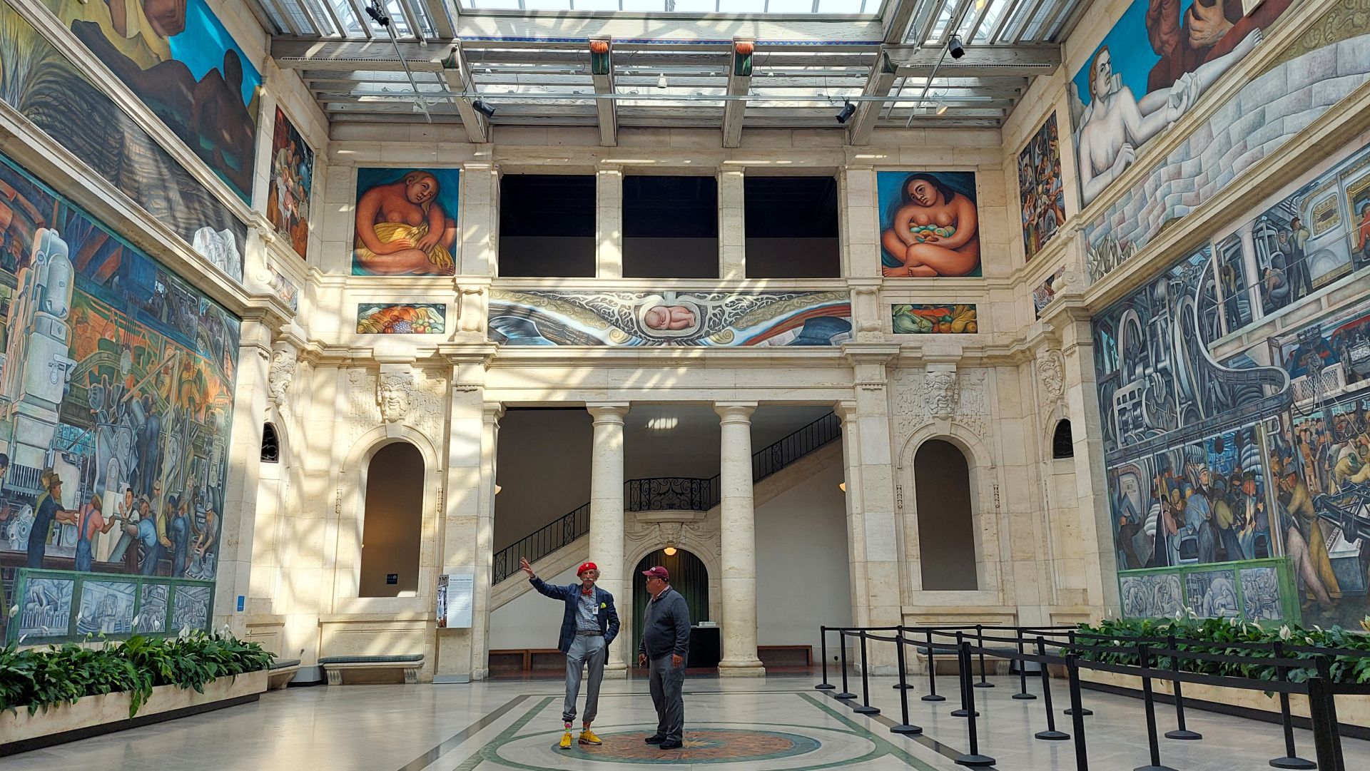 Detroit Industry mural at the DIA