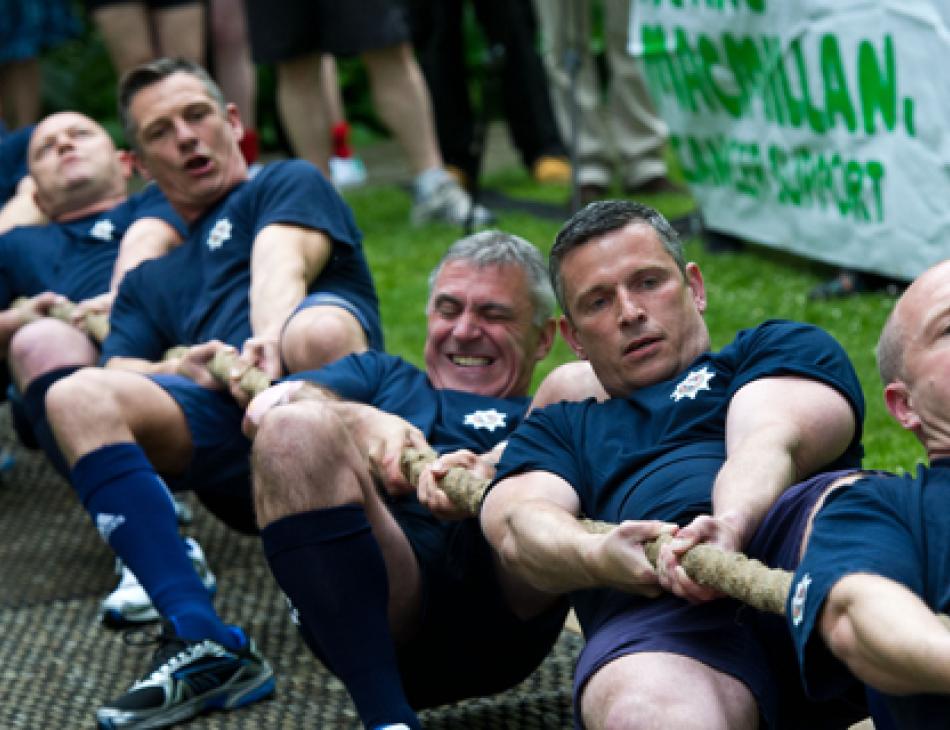  Lords vs Commons Tug of War - Macmillan Cancer Support