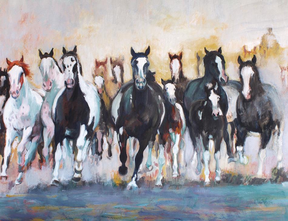 Equestrian Painter Adriana Zaefferer Tells Her Personal Story