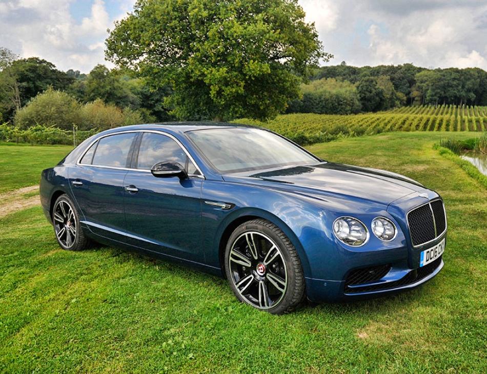 Bentley Flying Spur V8 S Bluebell Vineyard Estates Hindleap Tour