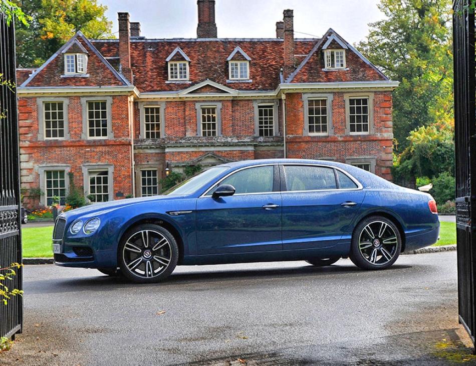 Bentley Flying Spur Tour Lainston House Hotel & The Avenue Restaurant