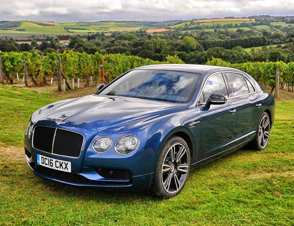 Bentley Flying Spur V8 S Exton Park Vineyard English Wine Tour