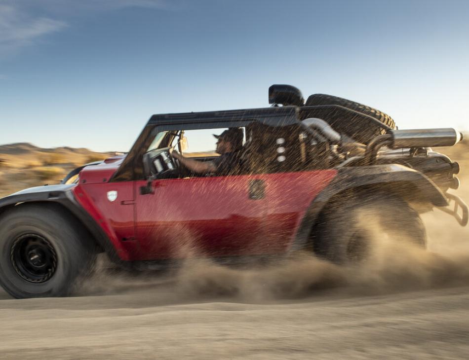 Glickenhaus Boot Off Road Racer Takes On The Ford Bronco at Baja 1000