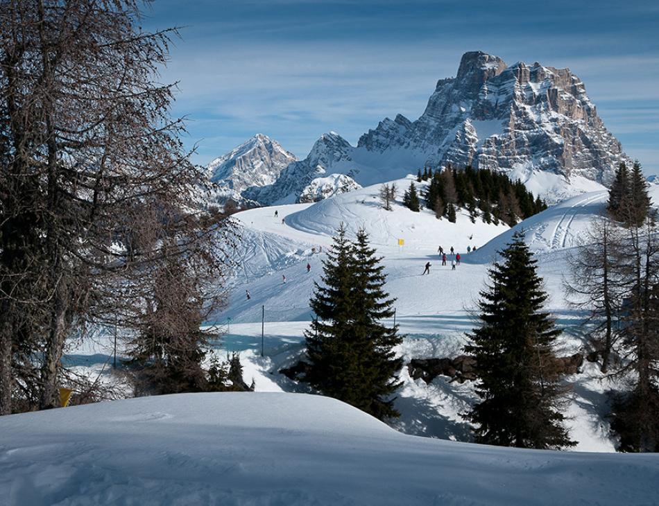 There's Always Snow In The Dolomites